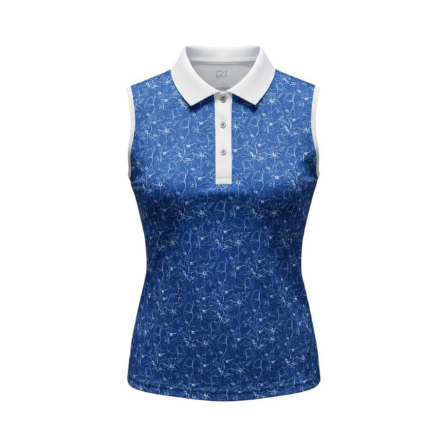 Cutter and Buck Birdy Floral Navy Shirt - One Golf