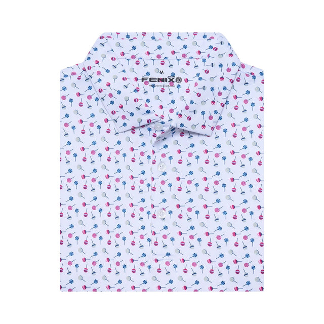 Fenixxcell Southport Performance White Polo - One Golf