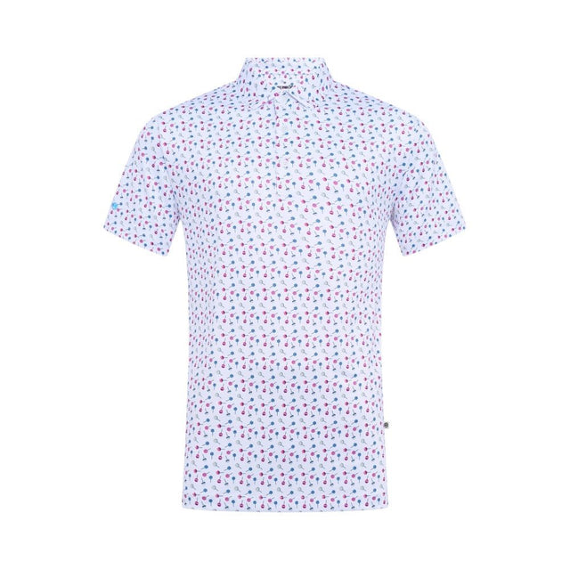 Fenixxcell Southport Performance White Polo - One Golf