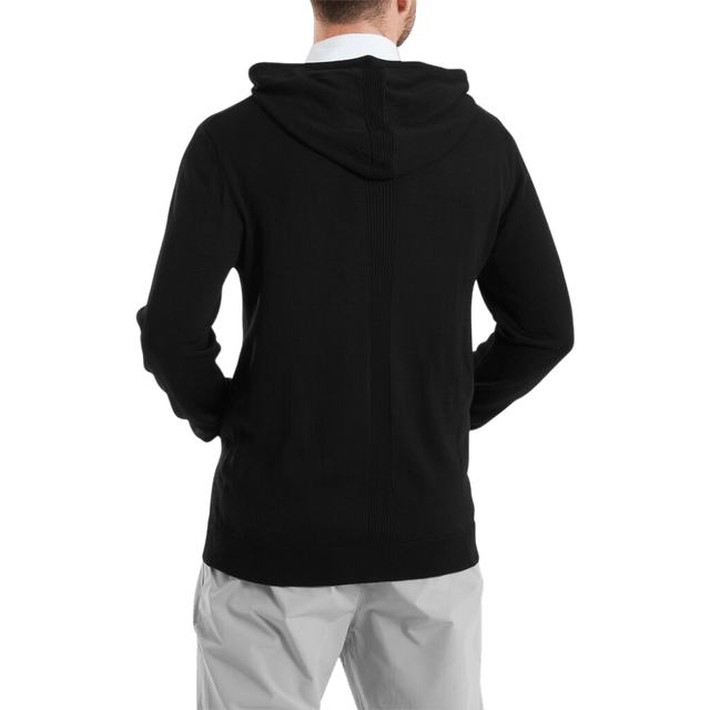 FootJoy EU Drirelease Knit Black Hoodie - One Golf