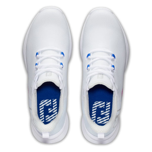 FootJoy Fuel Sport White/Pink Ladies Golf Shoes - One Golf