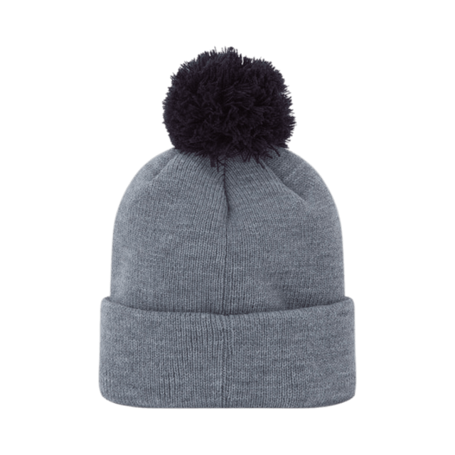 FootJoy Grey Pom Pom Knit Hat - One Golf