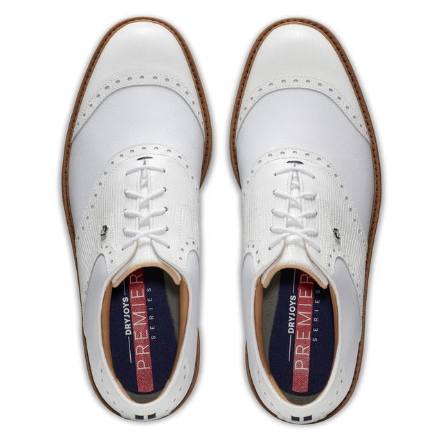 FootJoy Premiere Series White Wilcox Golf Shoes - One Golf