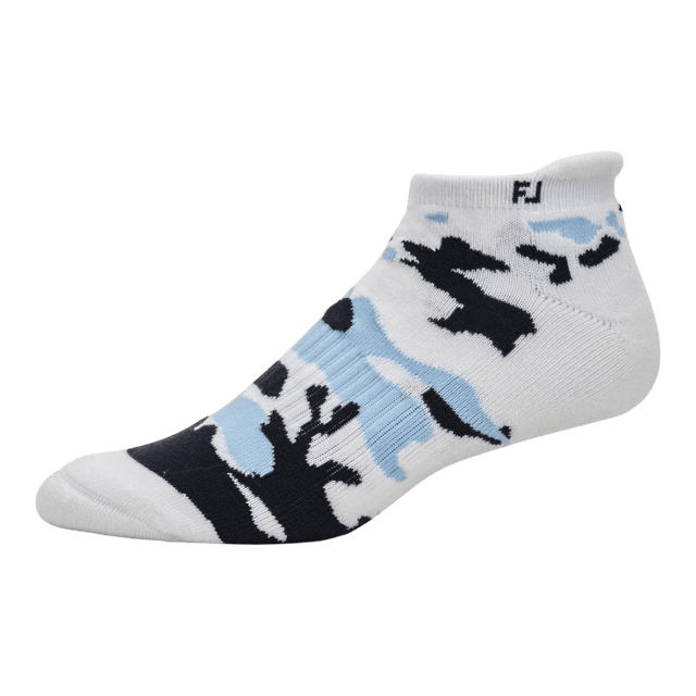 FootJoy ProDry Roll Tab White Camo Socks - One Golf