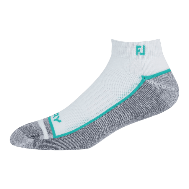 FootJoy ProDry Sport White/Sea Glass/Charcoal Socks - One Golf