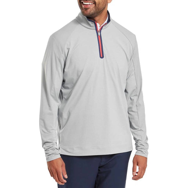 Footjoy Tempo Series EU Ribbed SLV Midlayer Grey
