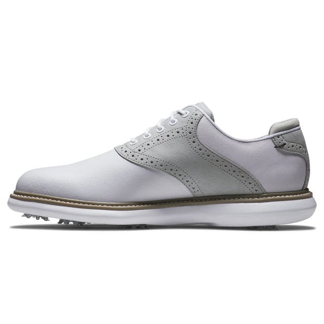 FootJoy Traditions White/Grey Golf Shoe