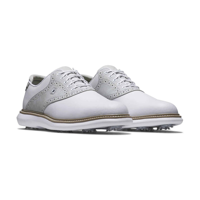 FootJoy Traditions White/Grey Golf Shoe