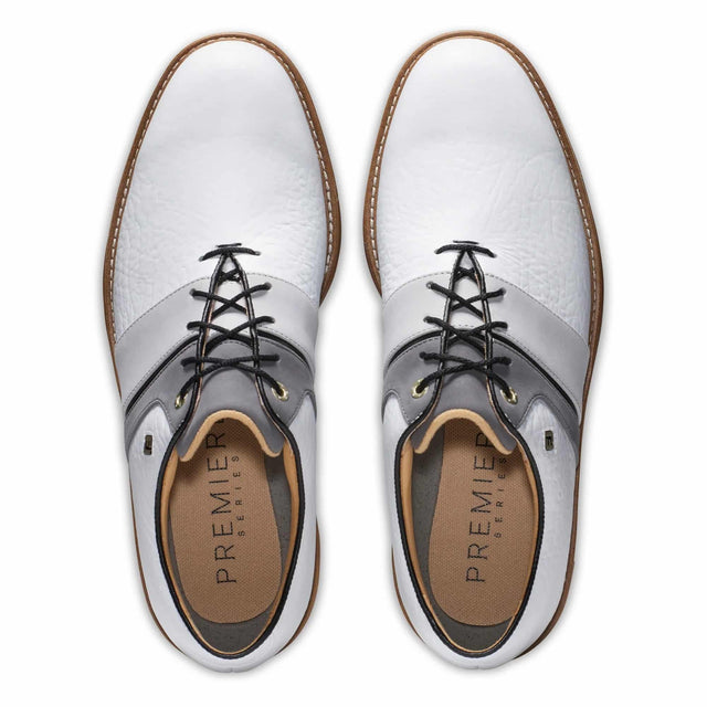 FootJoy Premiere Series Packard LX White/Grey Golf Shoe