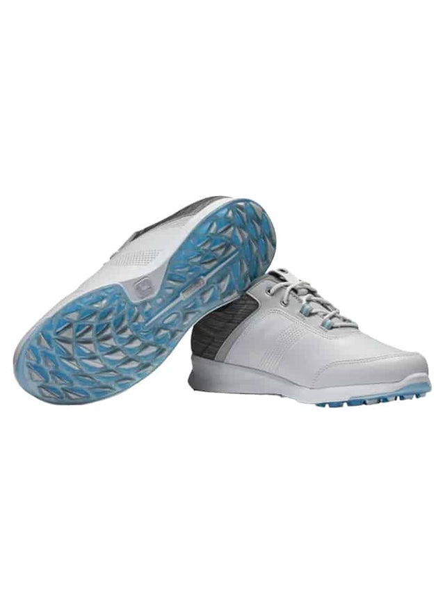 FootJoy Ladies Stratos White/Grey Golf Shoes
