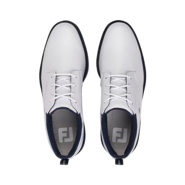 FootJoy Vanguard White Navy Green Shoe - One Golf