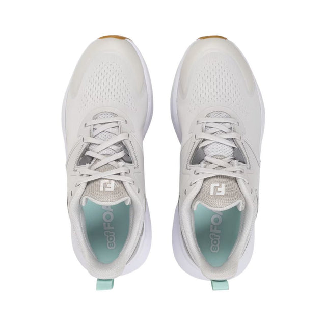 FootJoy Womans QMotion Grey Beach Glass Shoe - One Golf