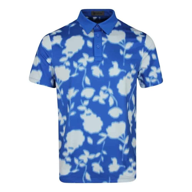 G/FORE Blur Floral Tech Lisbon Polo