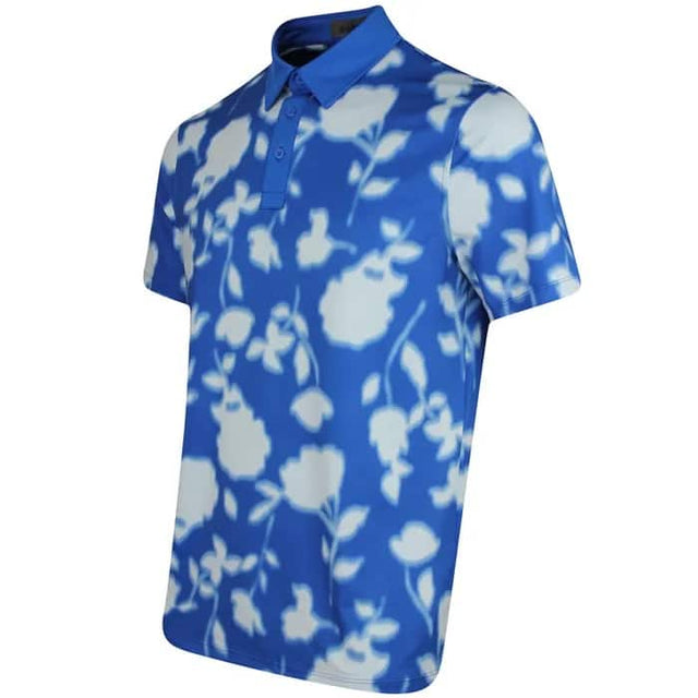 G/FORE Blur Floral Tech Lisbon Polo