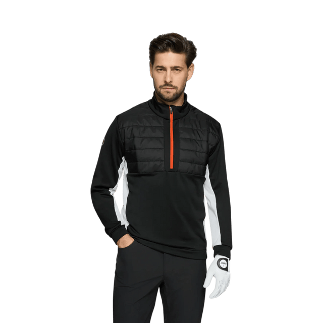Galvin Green Dalton Black/White/Orange Jacket - One Golf