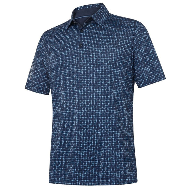 Galvin Green Marlo Moonlight Blue/Navy Polo - One Golf