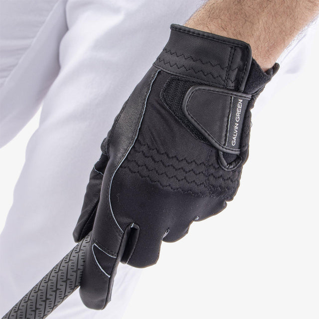 Galvin Green Lewis Black Golf Gloves