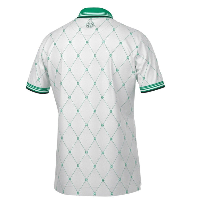 Galvin Green Miguel White/Green Polo - One Golf