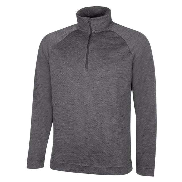 Galvin Green Dion Black Melange Golf Mid Layer