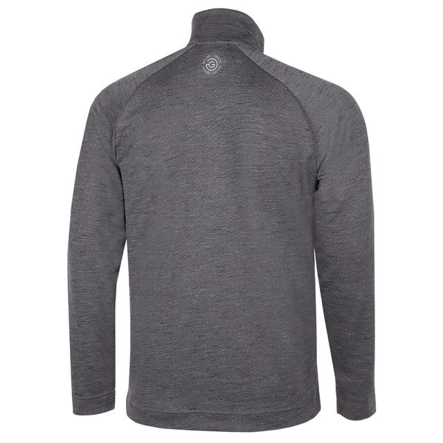 Galvin Green Dion Black Melange Golf Mid Layer