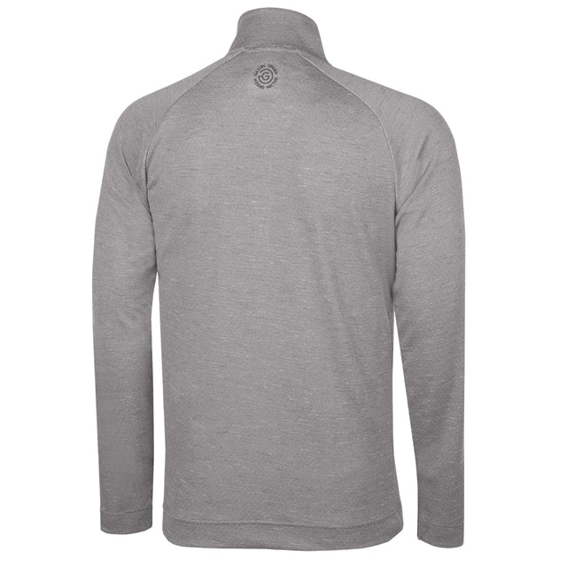 Galvin Green Dion Grey Melange Golf Mid Layer