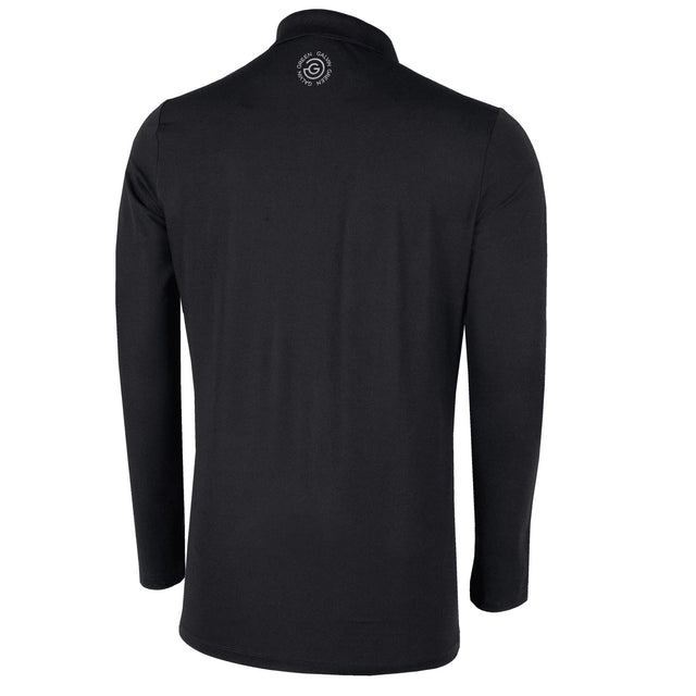 Galvin Green Marwin Long Sleeve Black Shirt