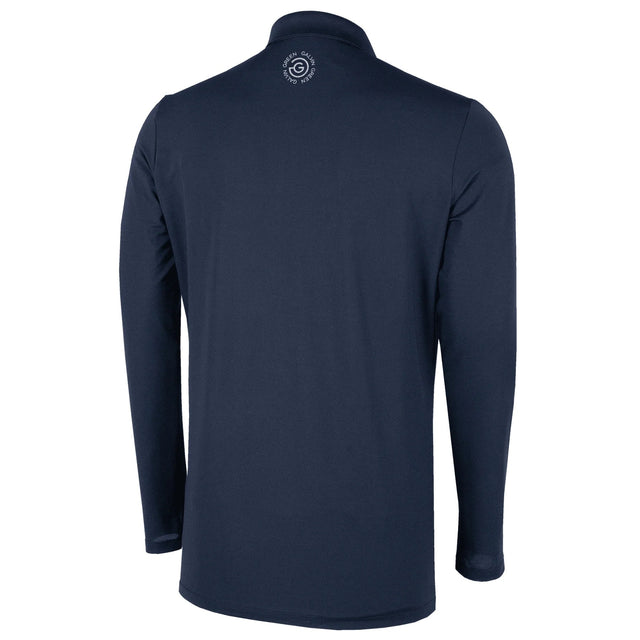 Galvin Green Marwin Long Sleeve Navy Shirt