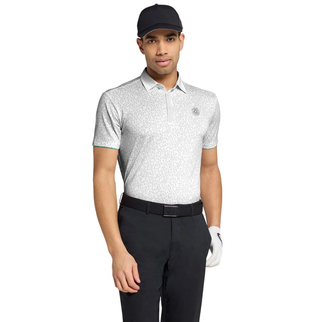 Galvin Green Milton White/Green Polo