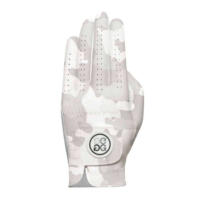 G/FORE Men's Signature Snow Camo Golf Glove - One Golf