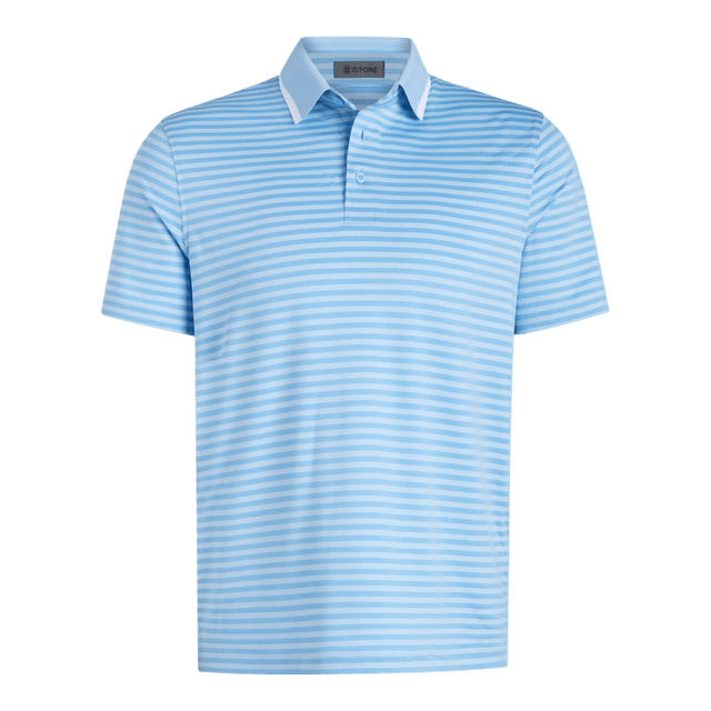 G/FORE Perforated Stripe Baja Polo - One Golf