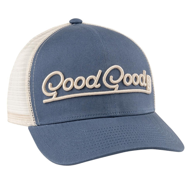 Good Good Indigo Mountain Trucker Cap