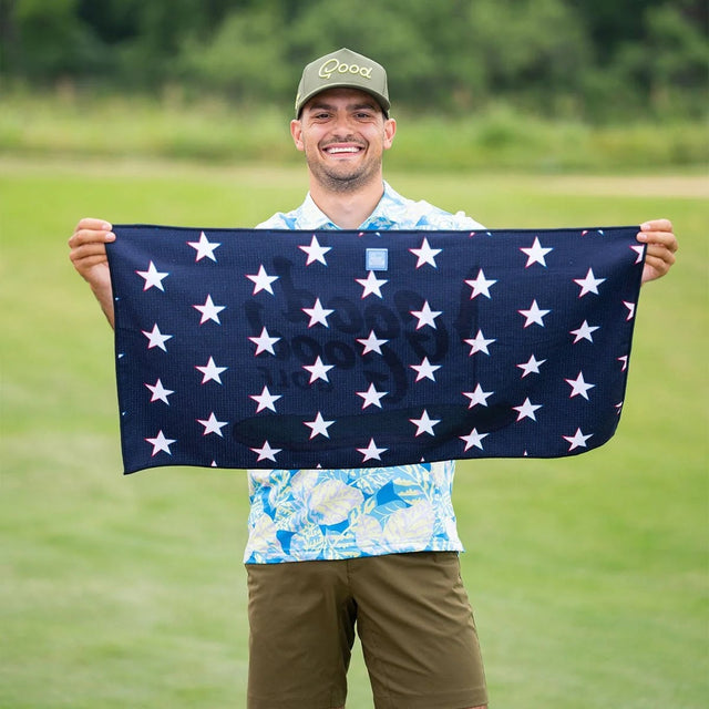 Good Good Seeing Stars Magnetic Golf Towel