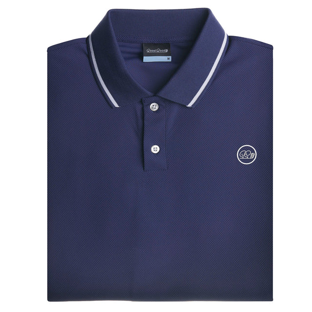 Good Good Midnight Textured Polo