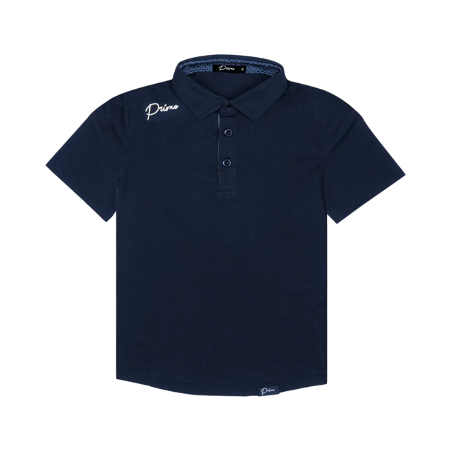 Primo Youth Boy's Navy Classic Polo