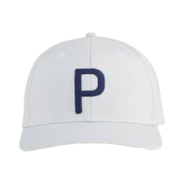 Puma Heritage P Tech Ash Grey Deep Navy Cap
