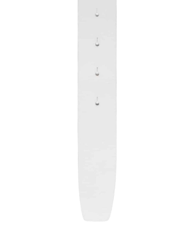 J.Lindeberg Slater 40 White Leather Belt