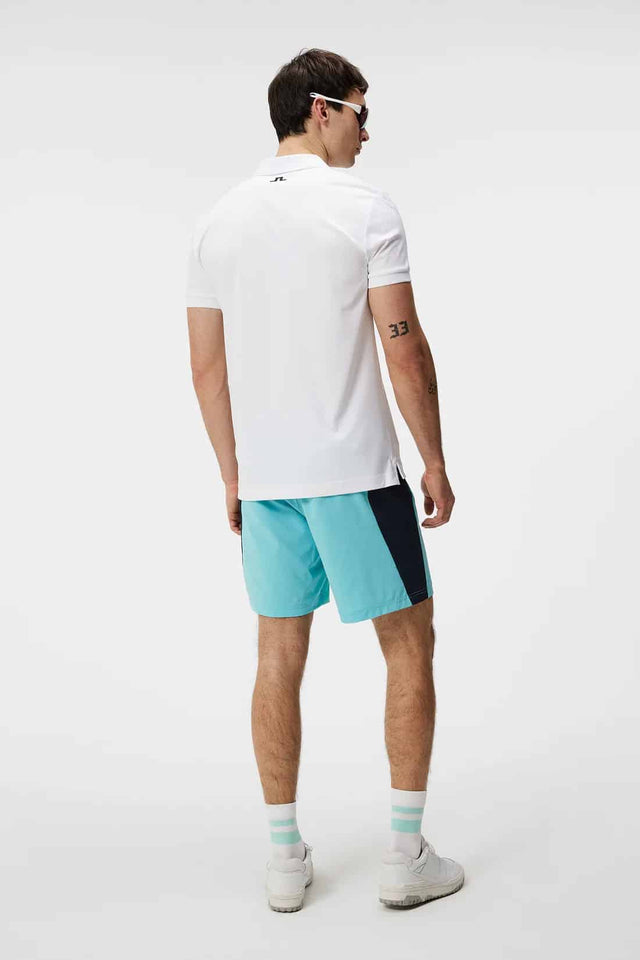 J.Lindeberg Lionel Reg Print White Polo