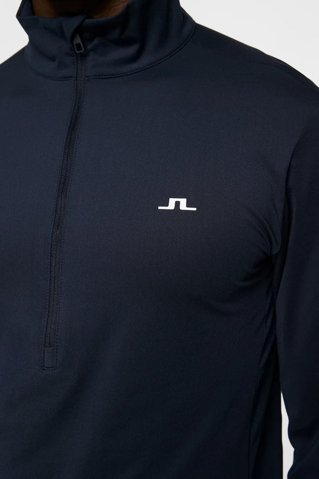 J.Lindeberg Luke Half Zip Mid Layer Navy