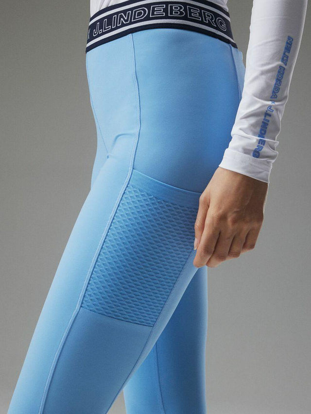J.Lindeberg Nelly Korda Ladies Little Boy Blue Tights
