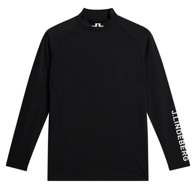 J.Lindeberg Aello Soft Black Base Layer - One Golf