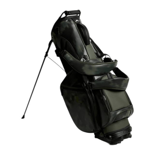 J.Lindeberg Print Warp Forest Play Stand Bag - One Golf