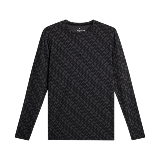 J.Lindeberg Thor Blas Bridge Bridge Black Long Sleeve - One Golf