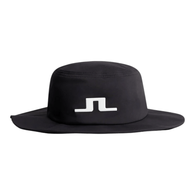 J.Lindeberg Tour Bucket Black Hat - One Golf