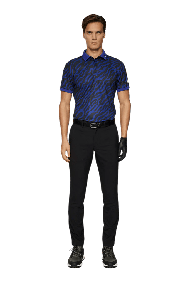 J.Lindeberg Tour Tech Tiger Clematis Print Polo - One Golf