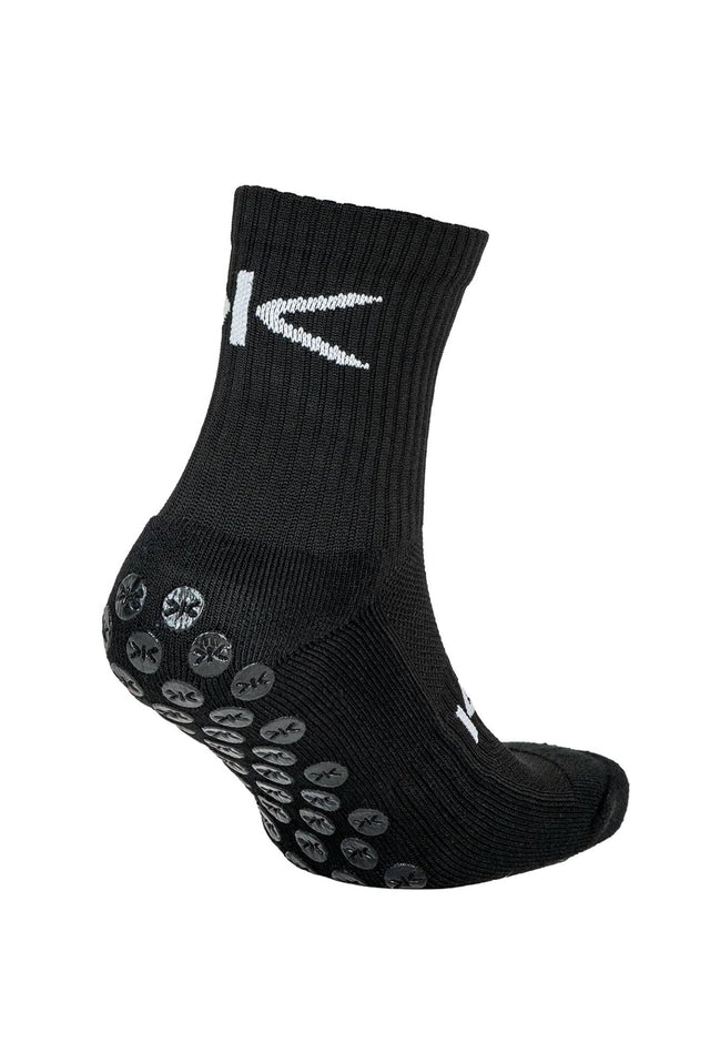 Kupe Active Ankle Grip Black Socks - One Golf