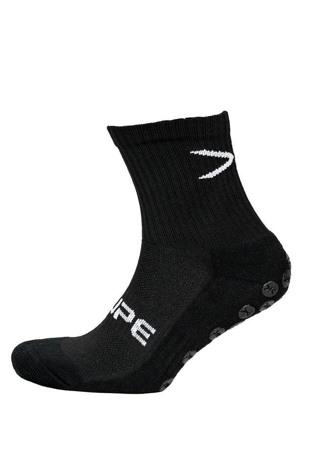 Kupe Active Ankle Grip Black Socks