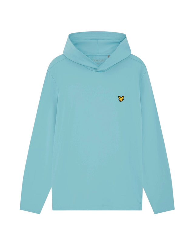 Lyle & Scott Golf Core Aquamarine Midlayer Hoodie - One Golf