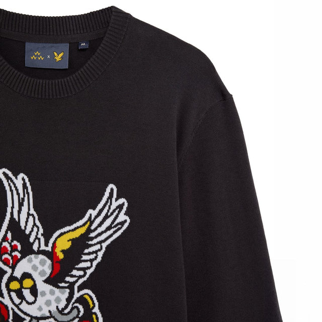 BOC x Lyle & Scott Friends of Feather Knitted Jumper