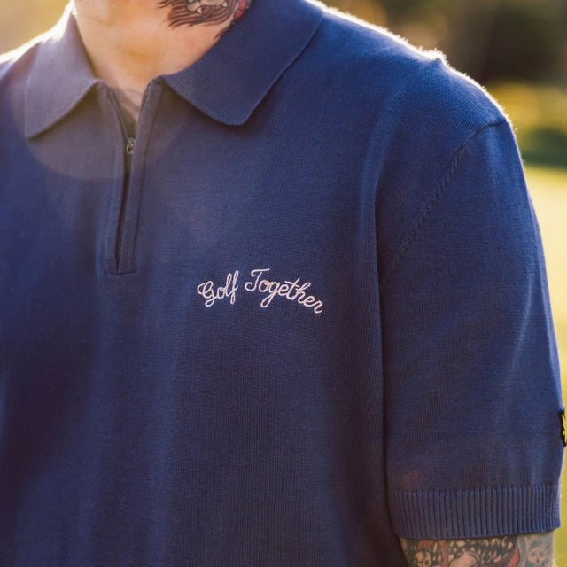 BOC x Lyle & Scott Golf Together Zipped Polo