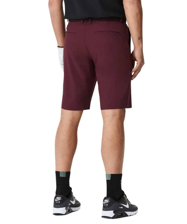 Macade Wine Four-Way Stretch Shorts